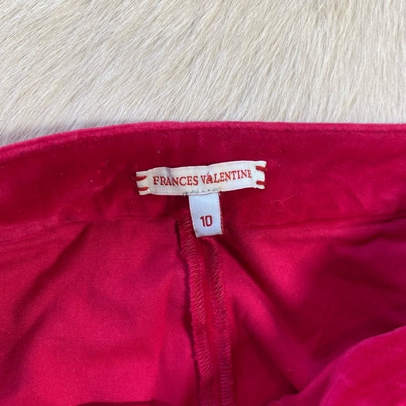 Frances Valentine Lucy Pant, stretch velvet vintage velour - Picture 6 of 9
